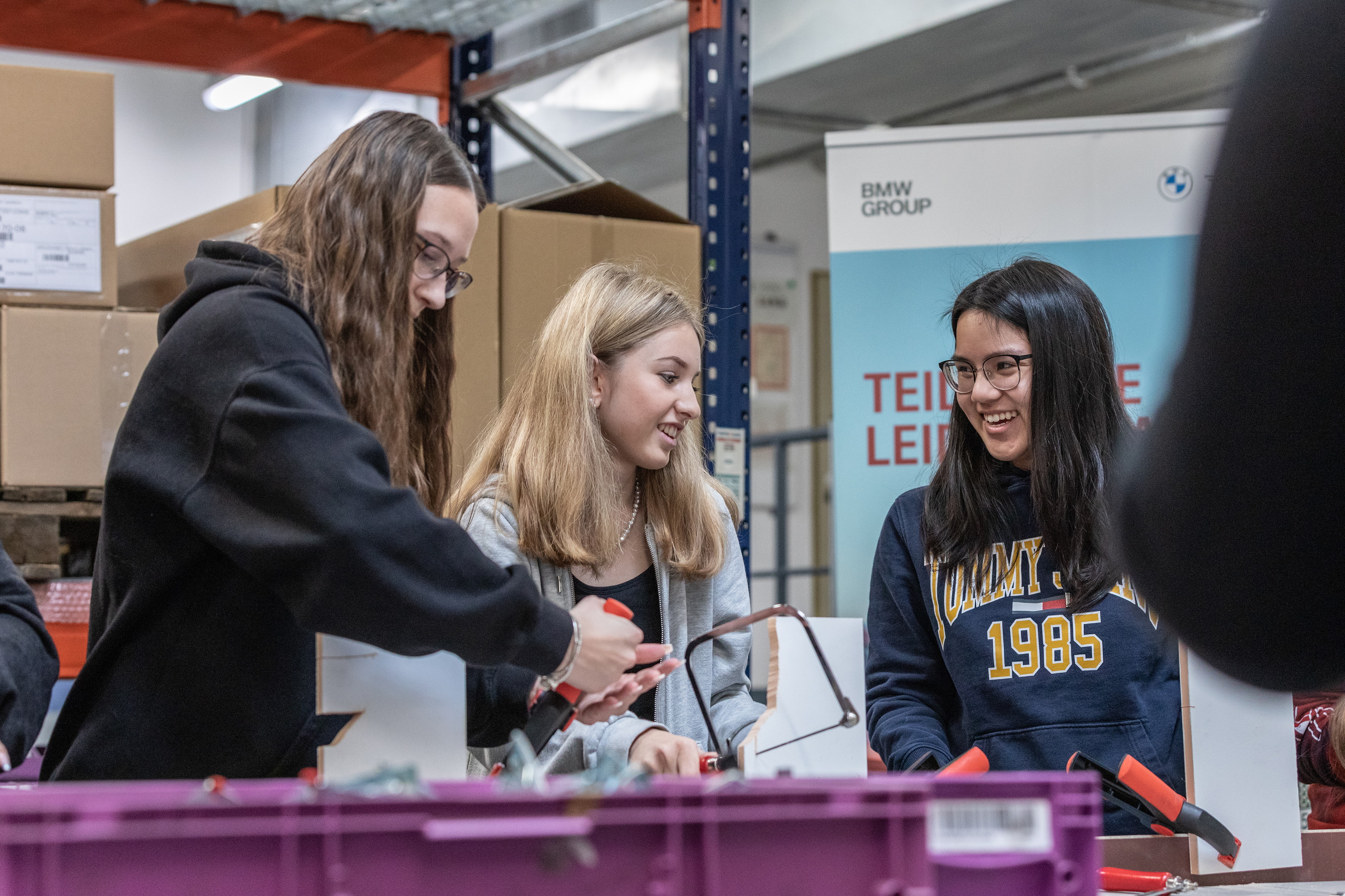 Girls‘ Day 2023 im BMW Group Werk Landshut